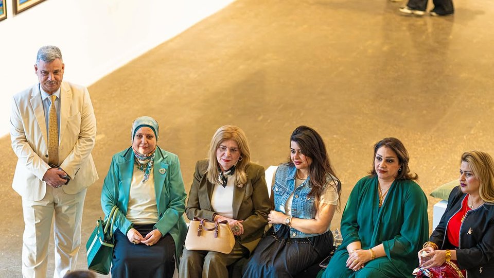The Gallery Hosted Safa Lutfi’s Lucid Exhibition in Baghdad